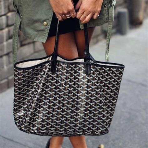 goyard bag street style|luxury tote bag goyard.